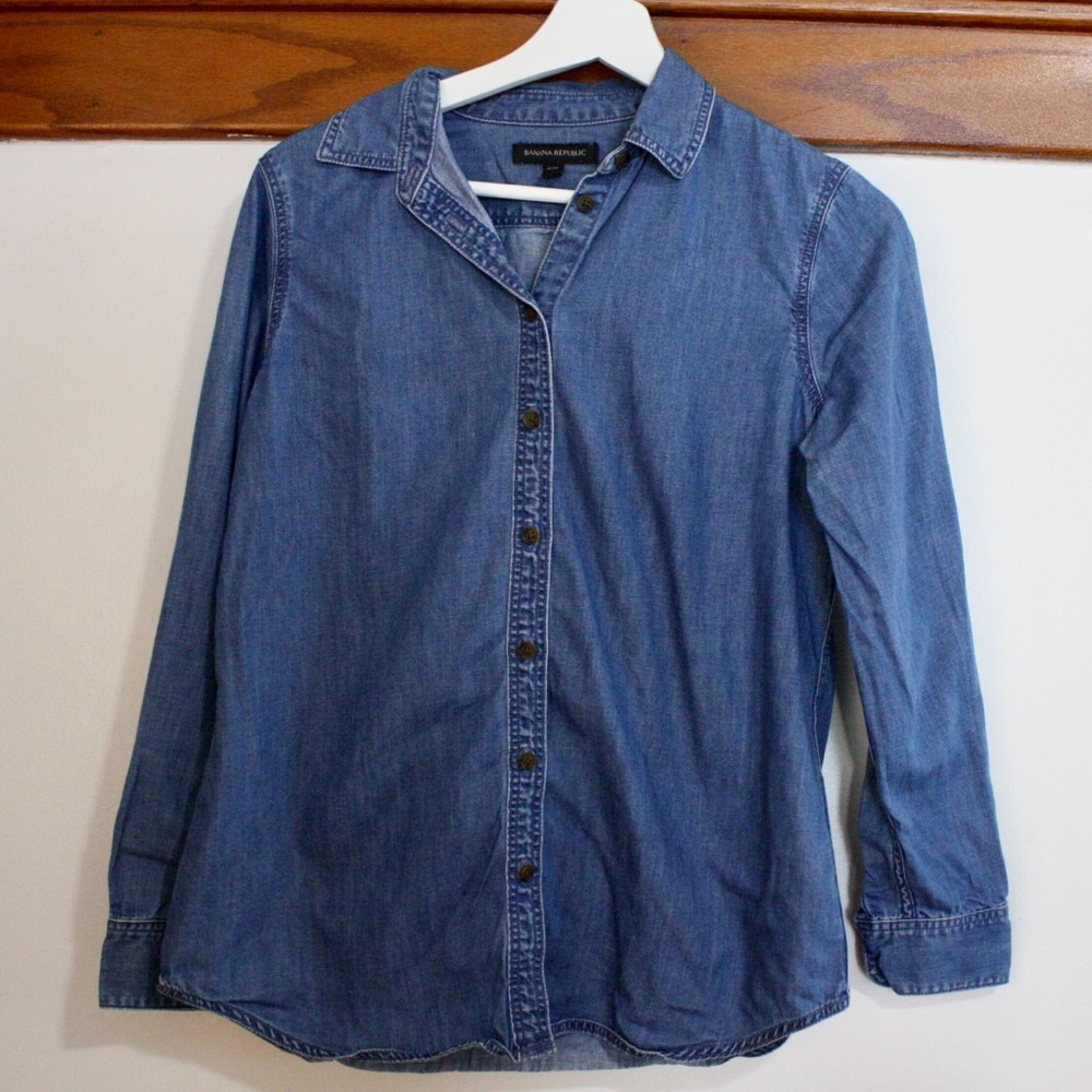Banana Republic Jean Shirt